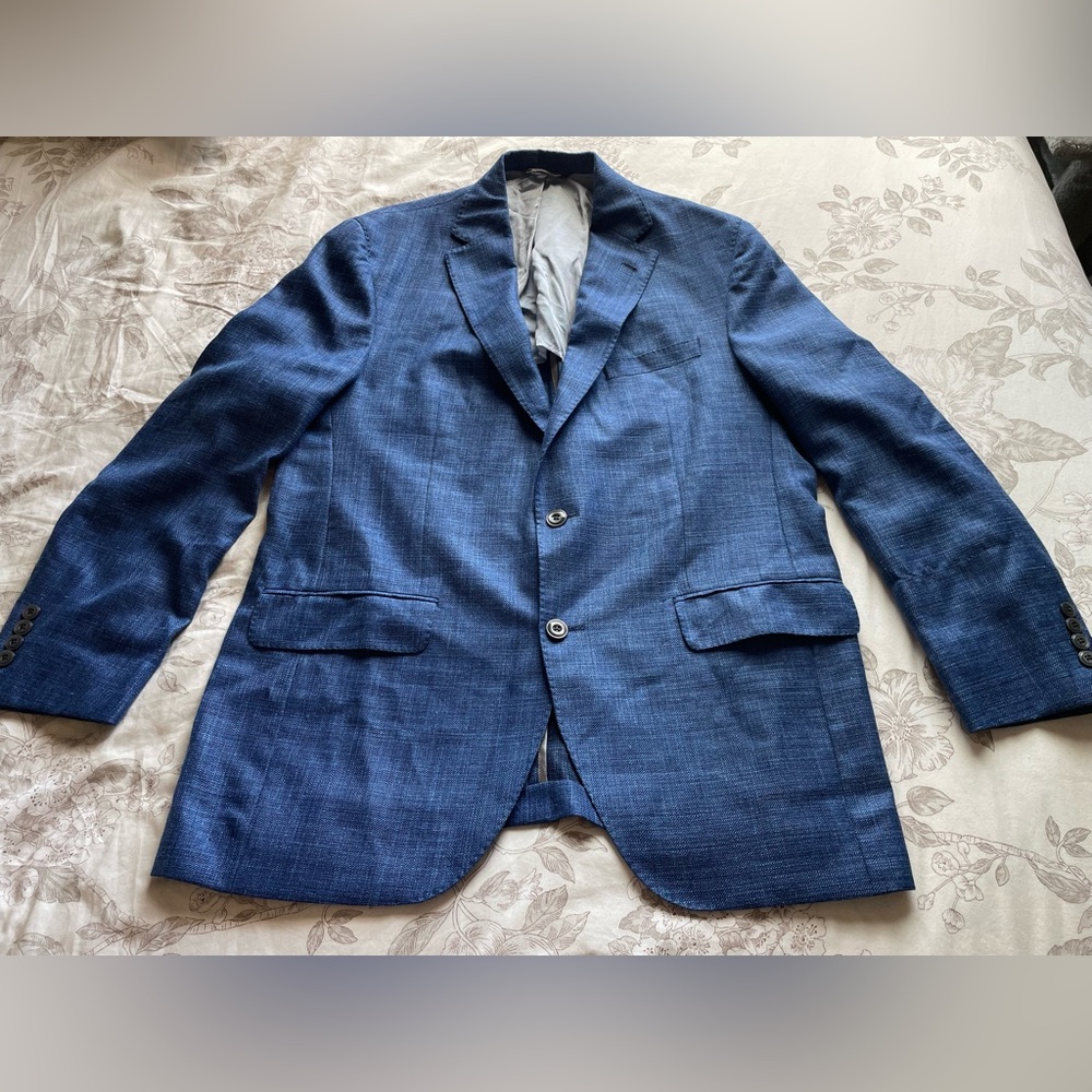 Men's Blue Sport Coat Blazer